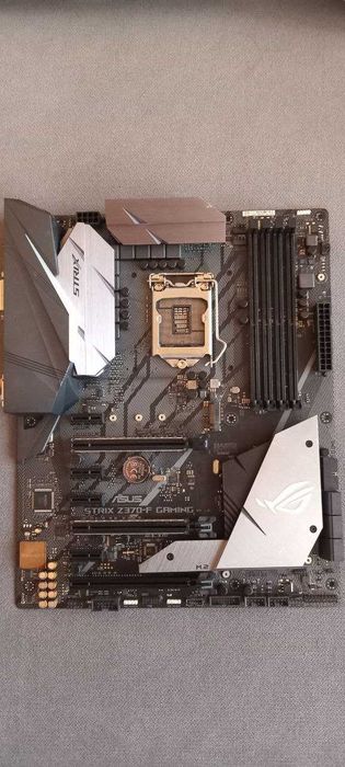 Супер цена! Материнская плата ASUS ROG STRIX Z370-F GAMING c SSD 250Gb