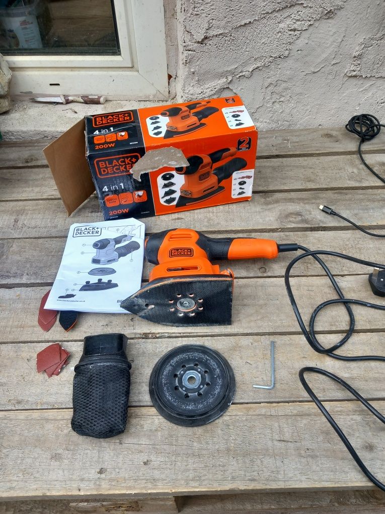 Szlifierka oscylacyjna  BLACK & DECKER