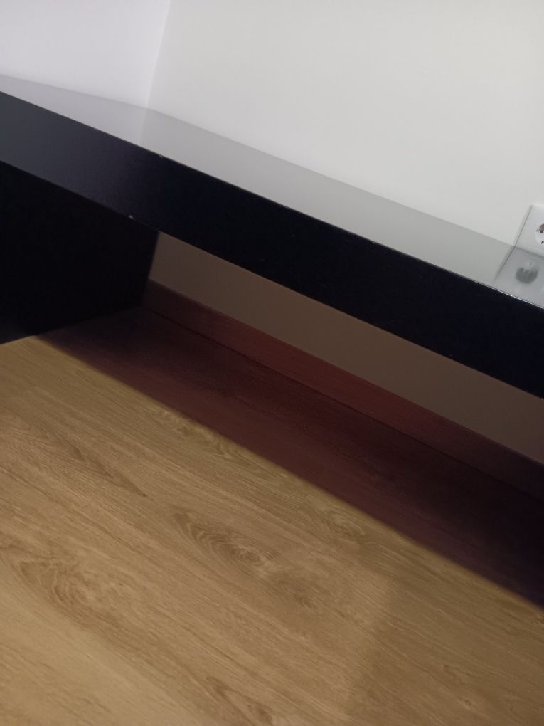 Mesa de centro de Madeira MDF de cor preto