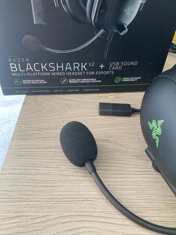 Headset Blackshark v2 + USB