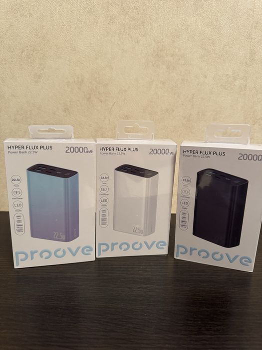 Павербанк proove HYPER FLUX PLUS 20000mAh 22,5w