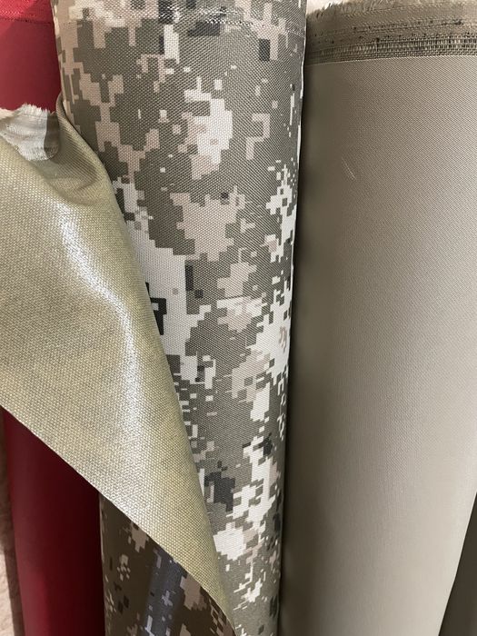 Ткань оксфорд 600д пвх олива хаки пиксель