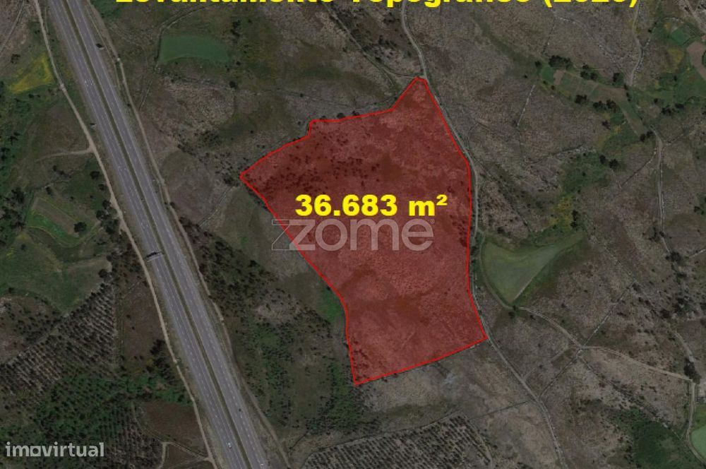 Arrendamento 3,6ha, frente para a A41, Aguiar de Sousa, Paredes, Porto