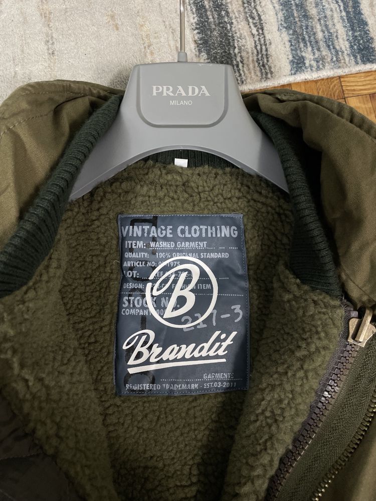 Kurtka wojskowa m65 giant brandit z podpinka XL stan idealny