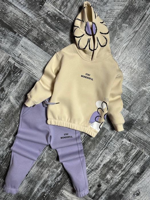 Костюм з капюшоном на флісі