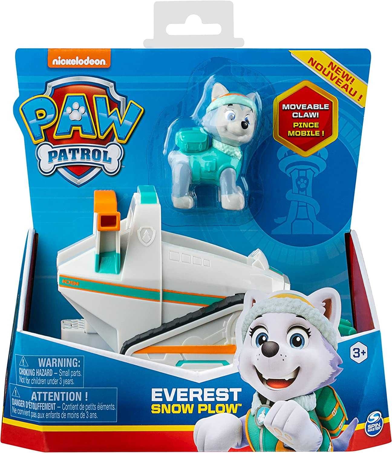 Paw Patrol Щенячий патруль Эверест на снегоходе Everest Snow Plough