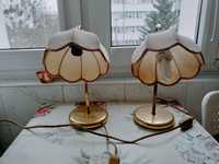 Dwie lampy biurkowe vintage