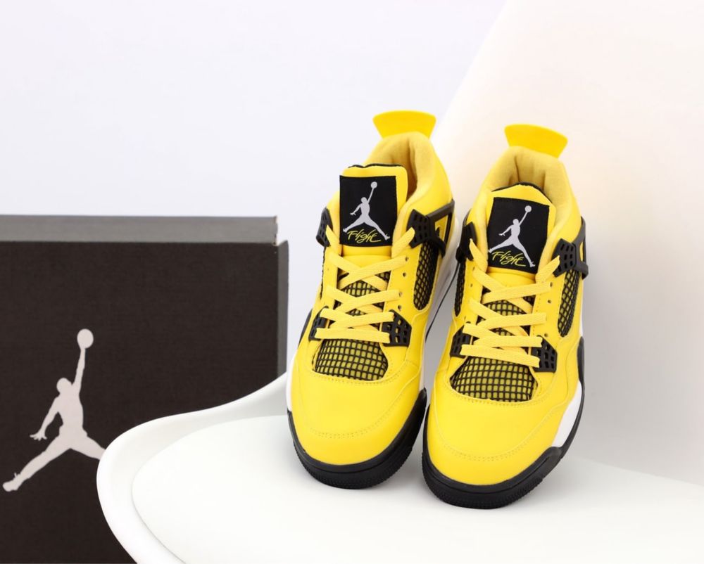 Buty Nike Air Jordan Retro 4 Lightning 36-46 unisex trampki