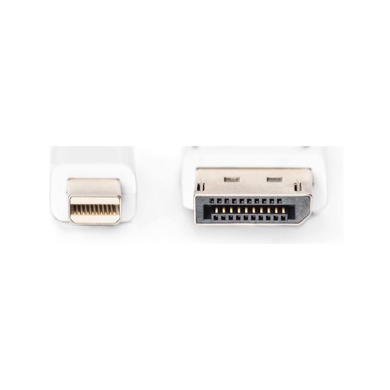 Kabel przejściówka DisplayPort - mini DP do DP - UHD 4K/60Hz - 1m MAC
