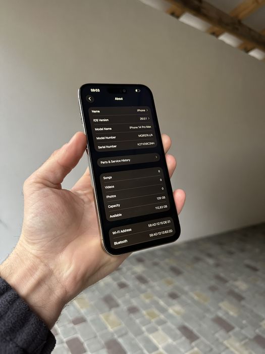 Iphone 14 pro max 128 gb