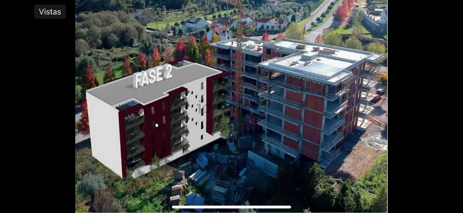 T2 em Construção c/ Garagem c/ carregador viatura elétrica - Ótima Loc