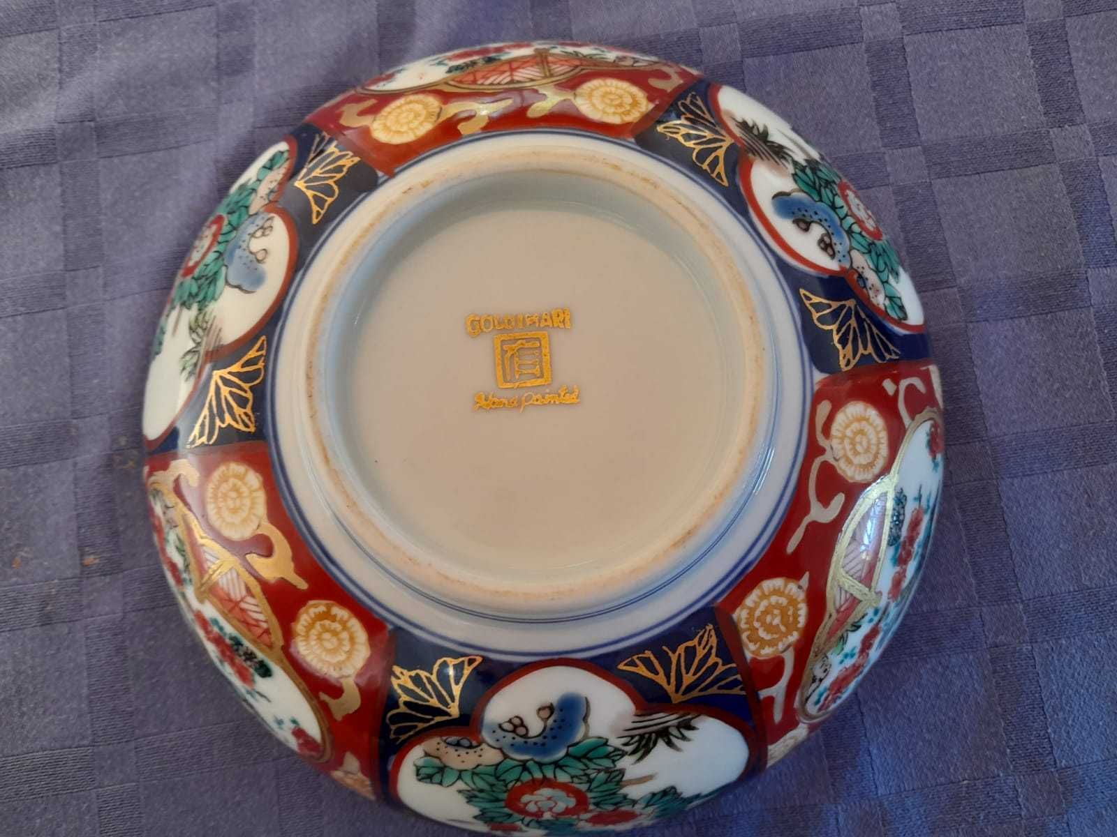 Tigela japonesa Goldimari - Pintada à mão