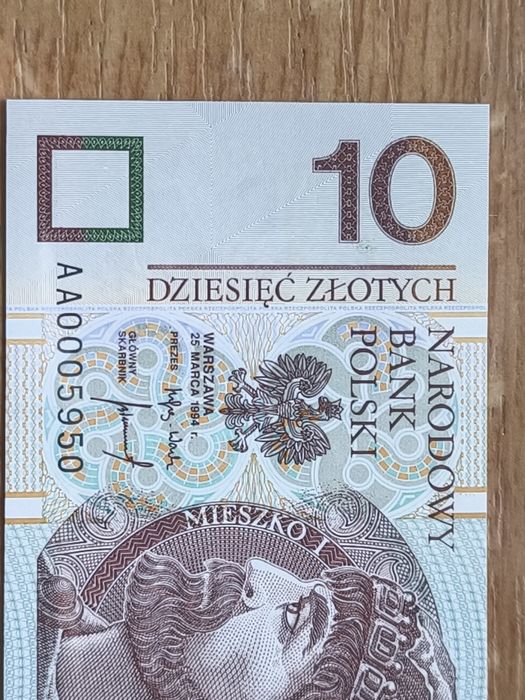 10 zł 1994 seria AA