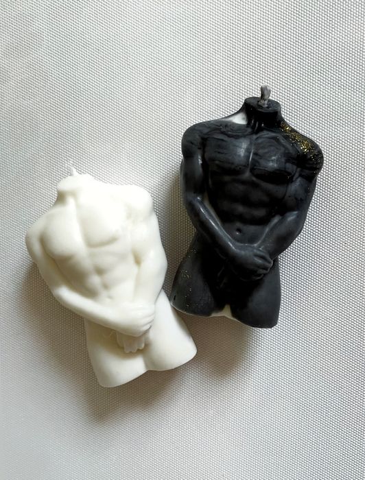 Інтимна свічка, свічка силует, соєва свічка,, свічка на подарунок