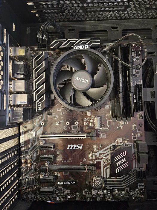 MSI b450 a-pro max + ryzen 5 1600 AF