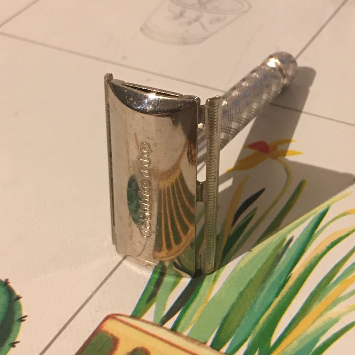 Maszynka gillette prl vintage