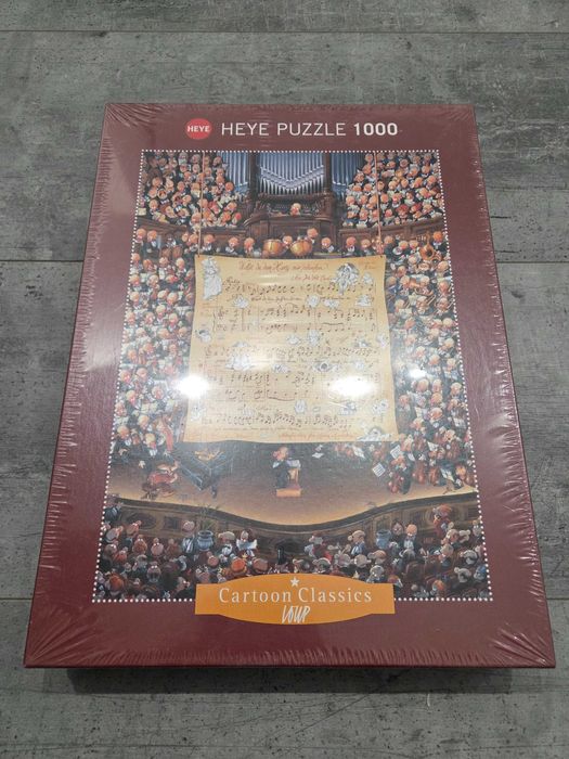 Puzzle Heye 1000 Loup Score NOWE FOLIA