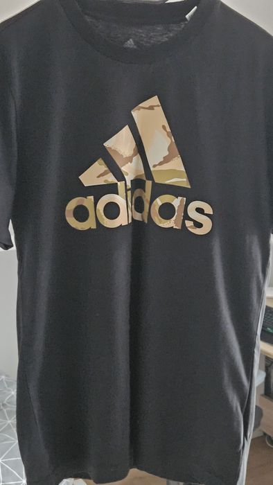 Koszulka adidas czarna foil