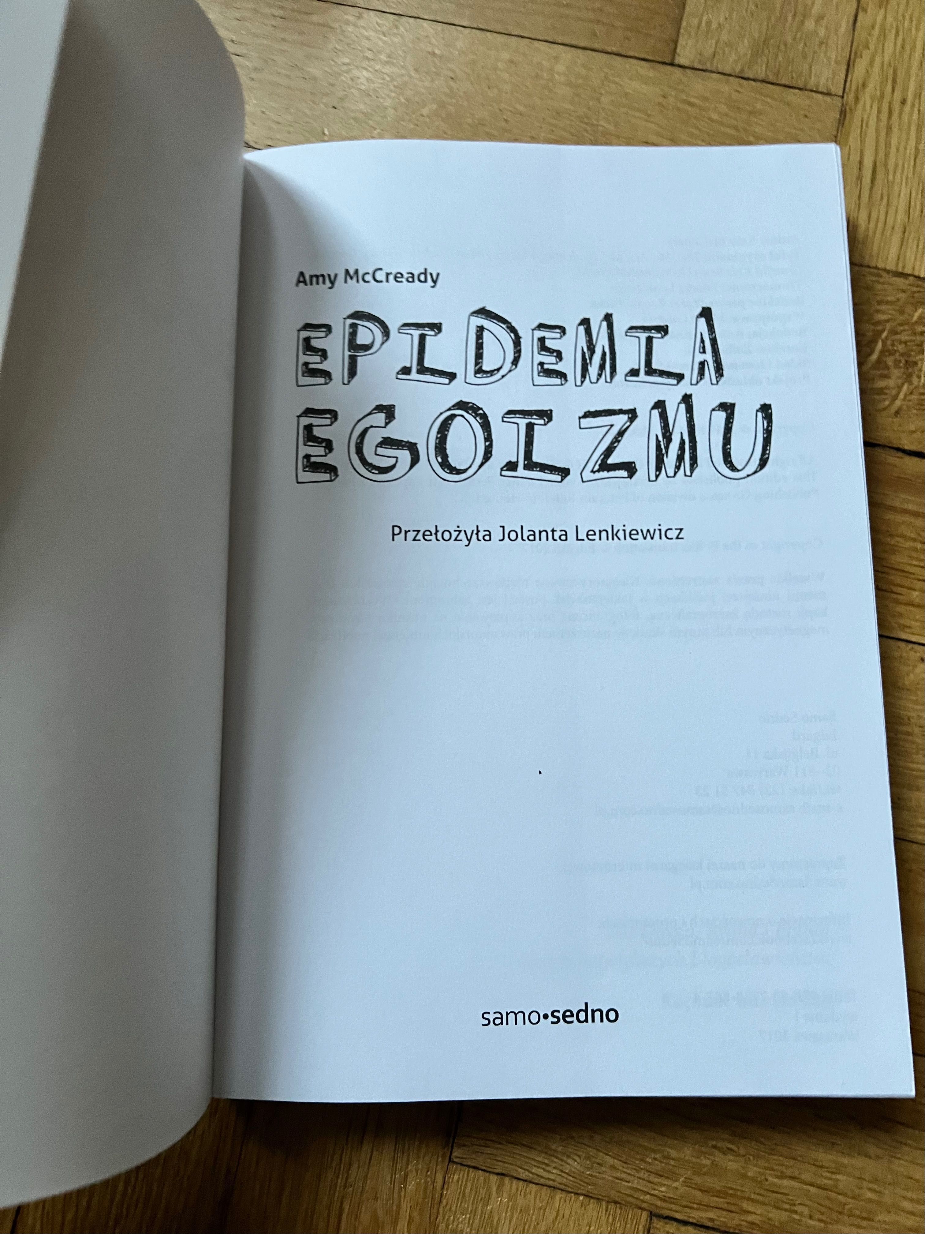 Epidemia egoizmu Amy McCready