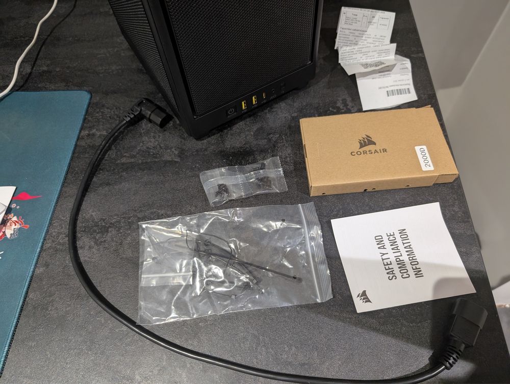 Corsair 2000D майже НОВИЙ | ITX SFX корпус | Desktop | 360мм AIO