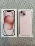 Iphone 15 128 GB pink 100%