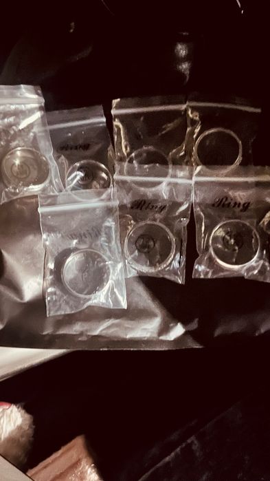 Anéis de aço tamanho 12