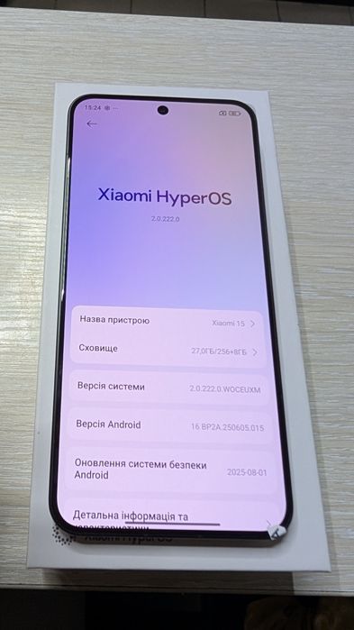 Xiaomi 15 GLOBAL 12/256