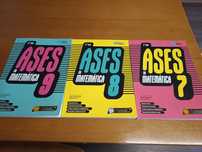 Livros Ases da Matemática - Porto Editora - Novos