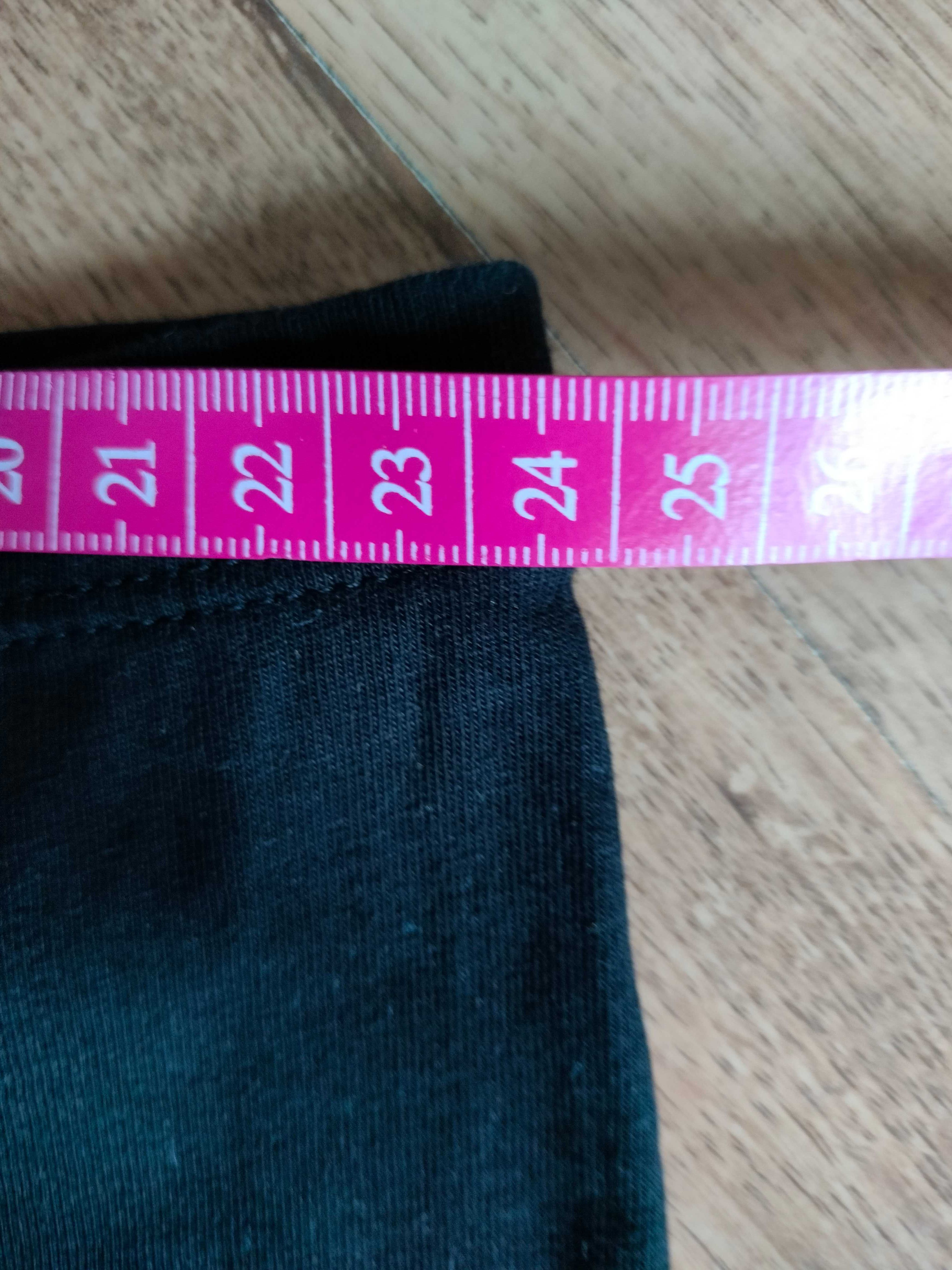 Czarne legginsy H&M 128 cm