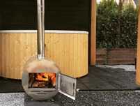 Balia kąpielowa hot tube fiberglass, ruska bania sauna
