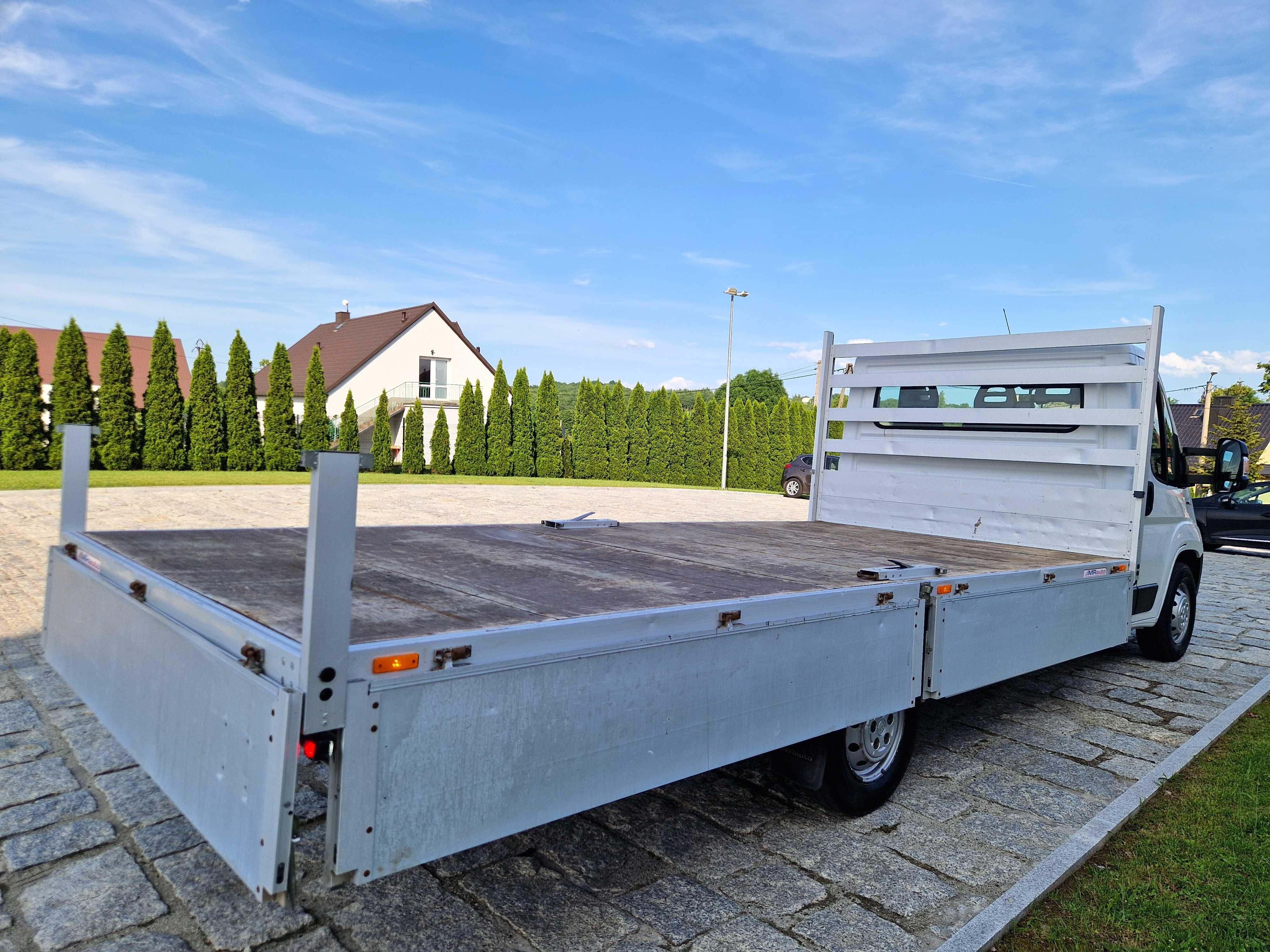Fiat Ducato Skrzynia MAX 5m Alu burty Krajowy 1 Wł master F-Vat 23%