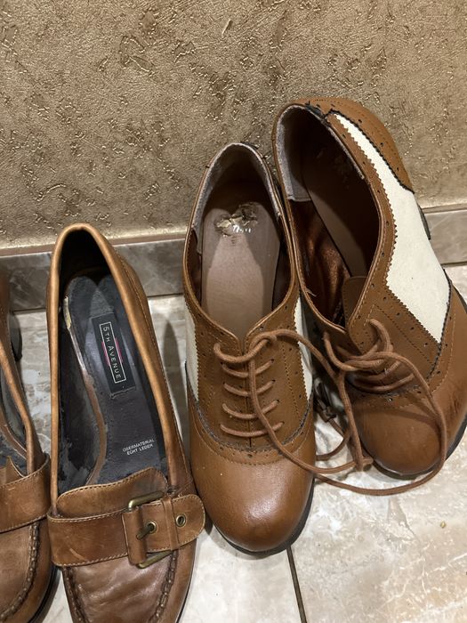 Туфлі коричневі  40 розмір