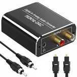 Konwenter audio HS202 cyfrowy na ANALOGOWY 192KHZ DAC + kable