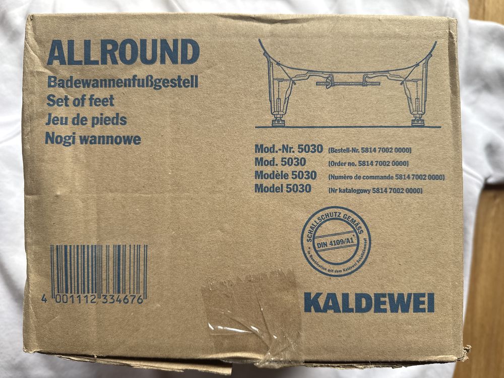 Kaldewei Allround mod. 5030 Nozki do wanny