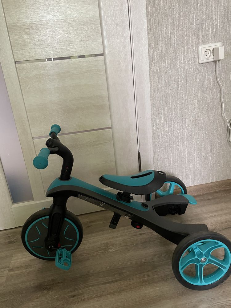 Дитячий велосипед 4 в 1 Globber Explorer Trike Teal