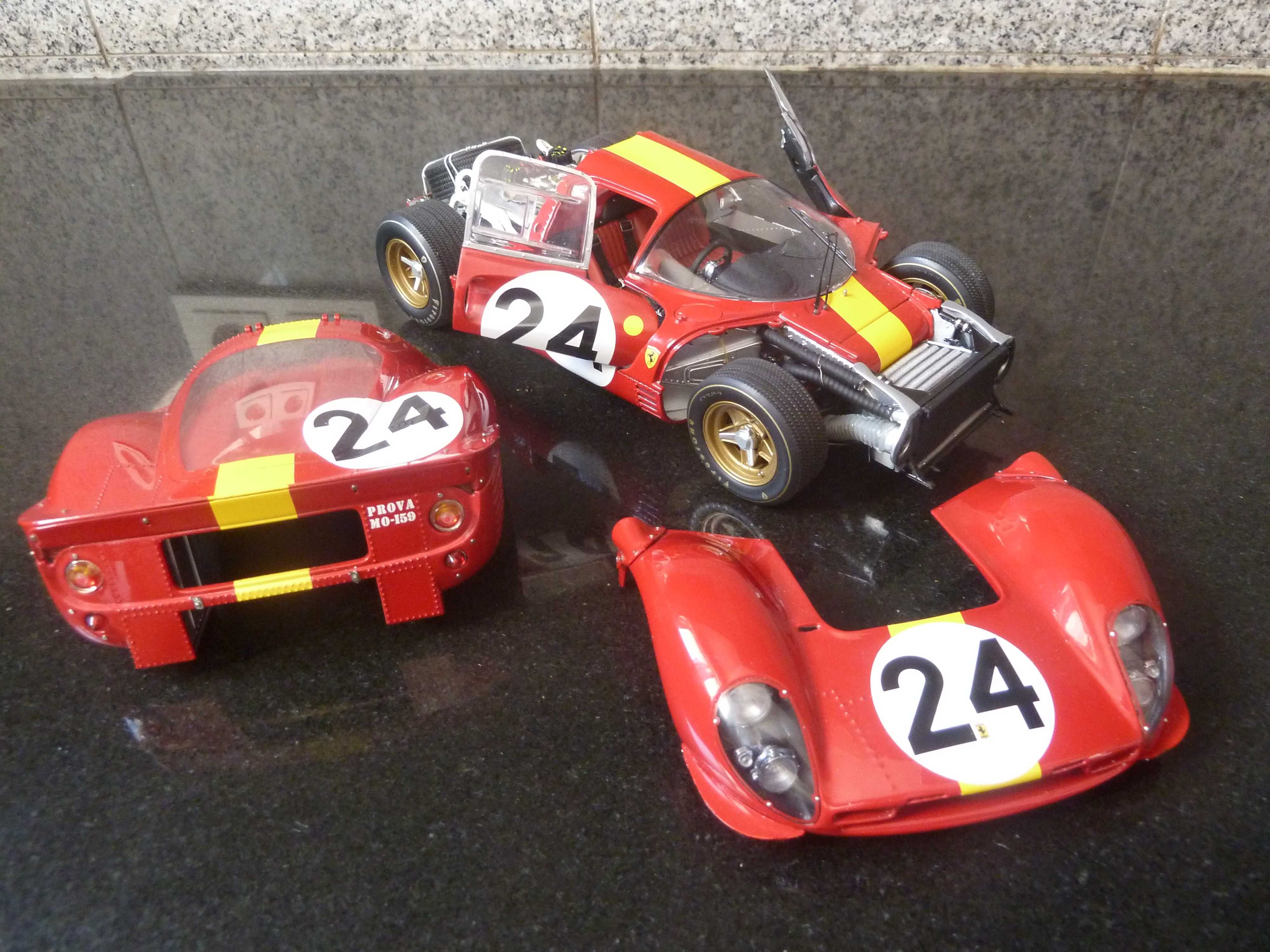 1:18 GMP/Kyosho, Ferrari 330 P4, Le Mans 1967