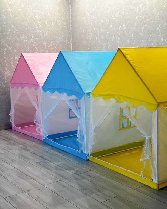 Дитяча палатка 100х120х125см Дитячий намет Ігровий будинок Вігвам НОВІ