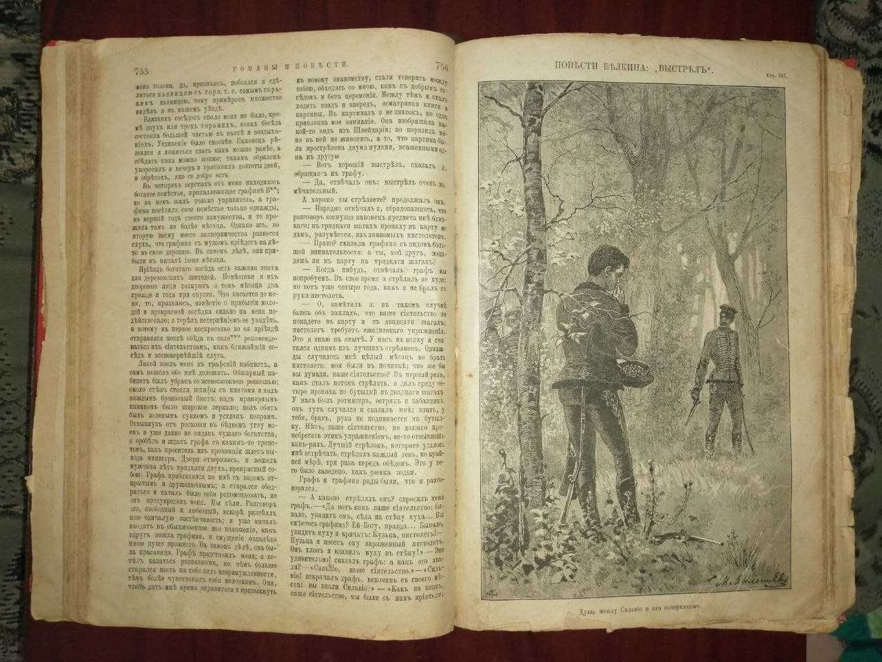 Пушкин А. С., 1894 г., гравюра В. Матэ