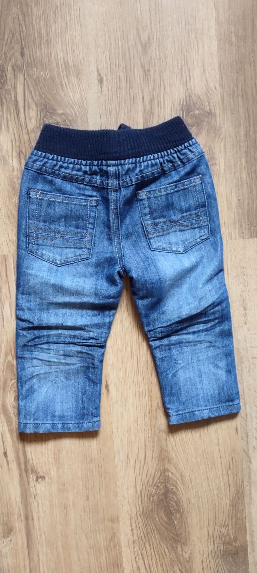 spodnie jeans 74-80