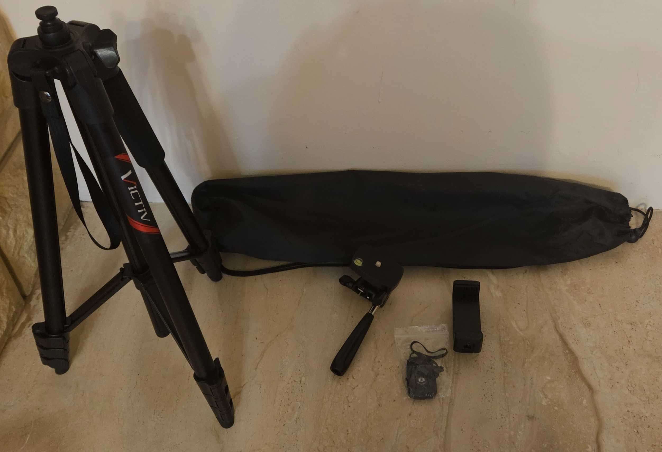 Statyw do telefonu komórkowego Victiv 162 cm z pilotem