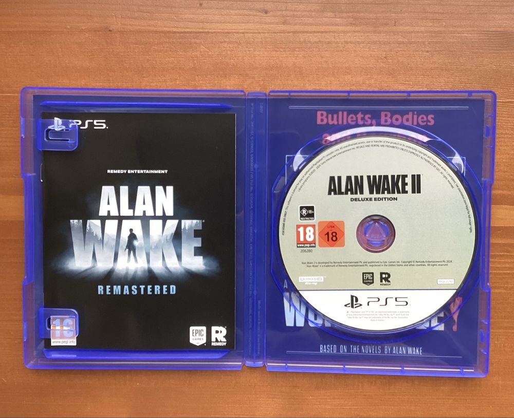 Ігра Alan Wake на ps4, ps5.