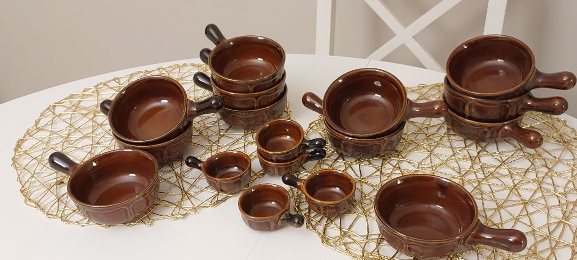 Porcelit Pruszków kokilki "Nostalgia" PRL