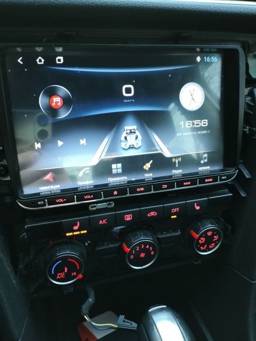 Магнитола Volkswagen Passat b7 usa,камера заднего вида, микрофон,ручка