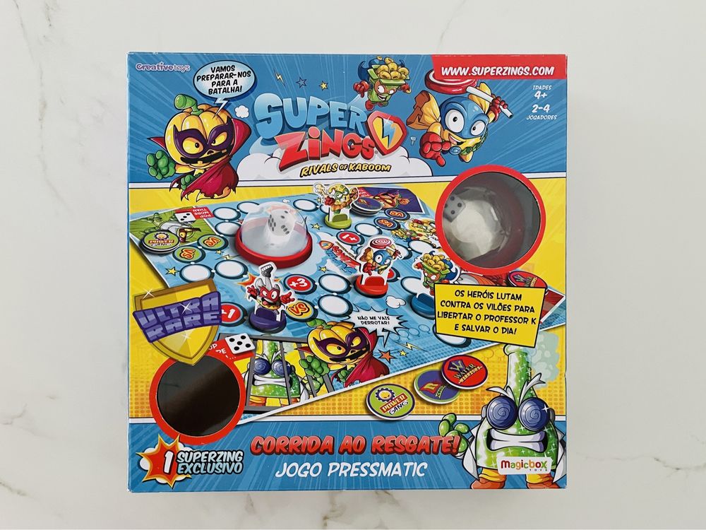 Jogo de tabuleiro SuperZings