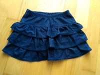 Jeansowa spódniczka 3T ze spodenkami dla dziewczynki niebieska granat