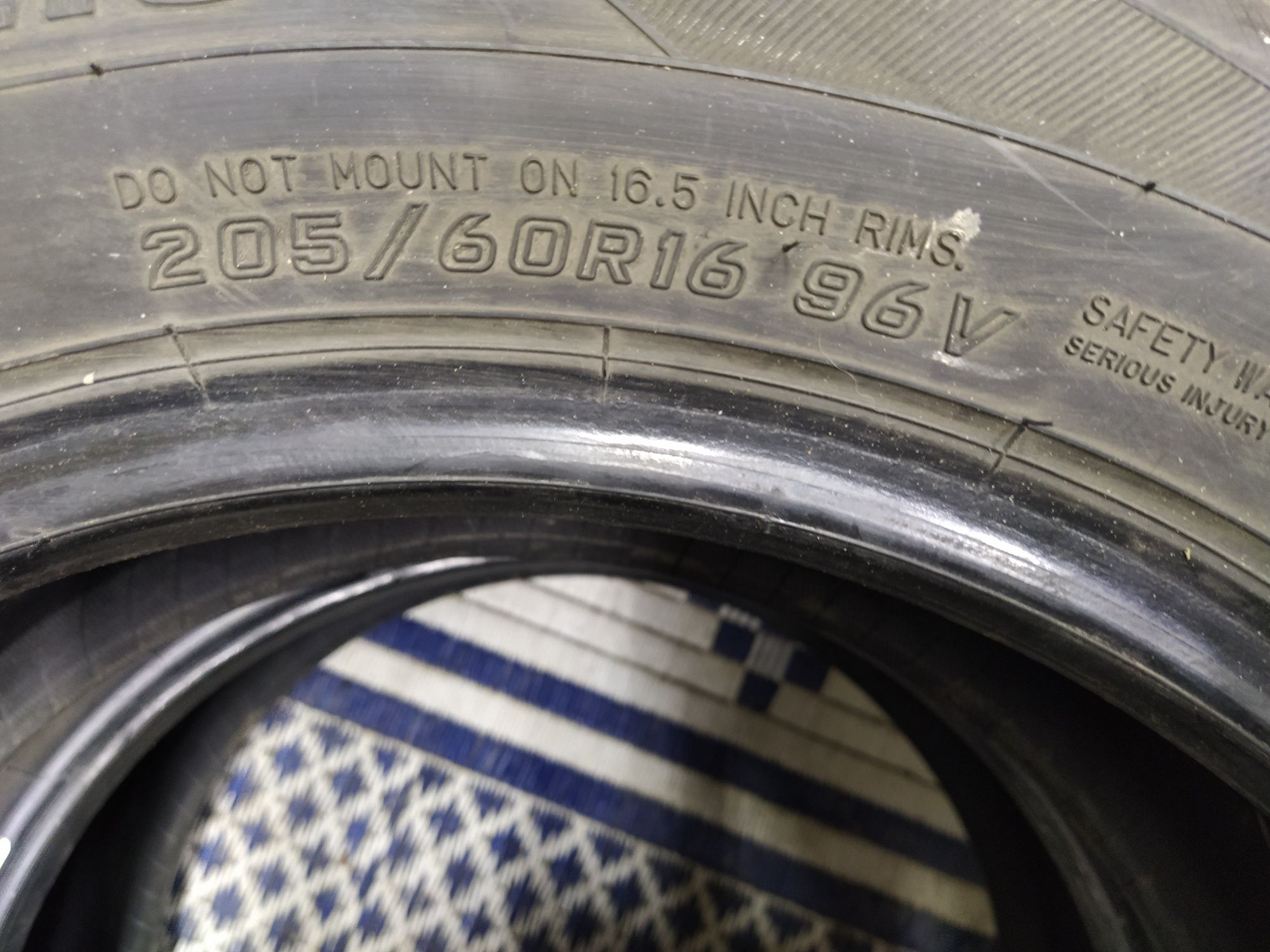 2 Opony wielosezonowe 205/60r16 FALKEN 2018r 6mm