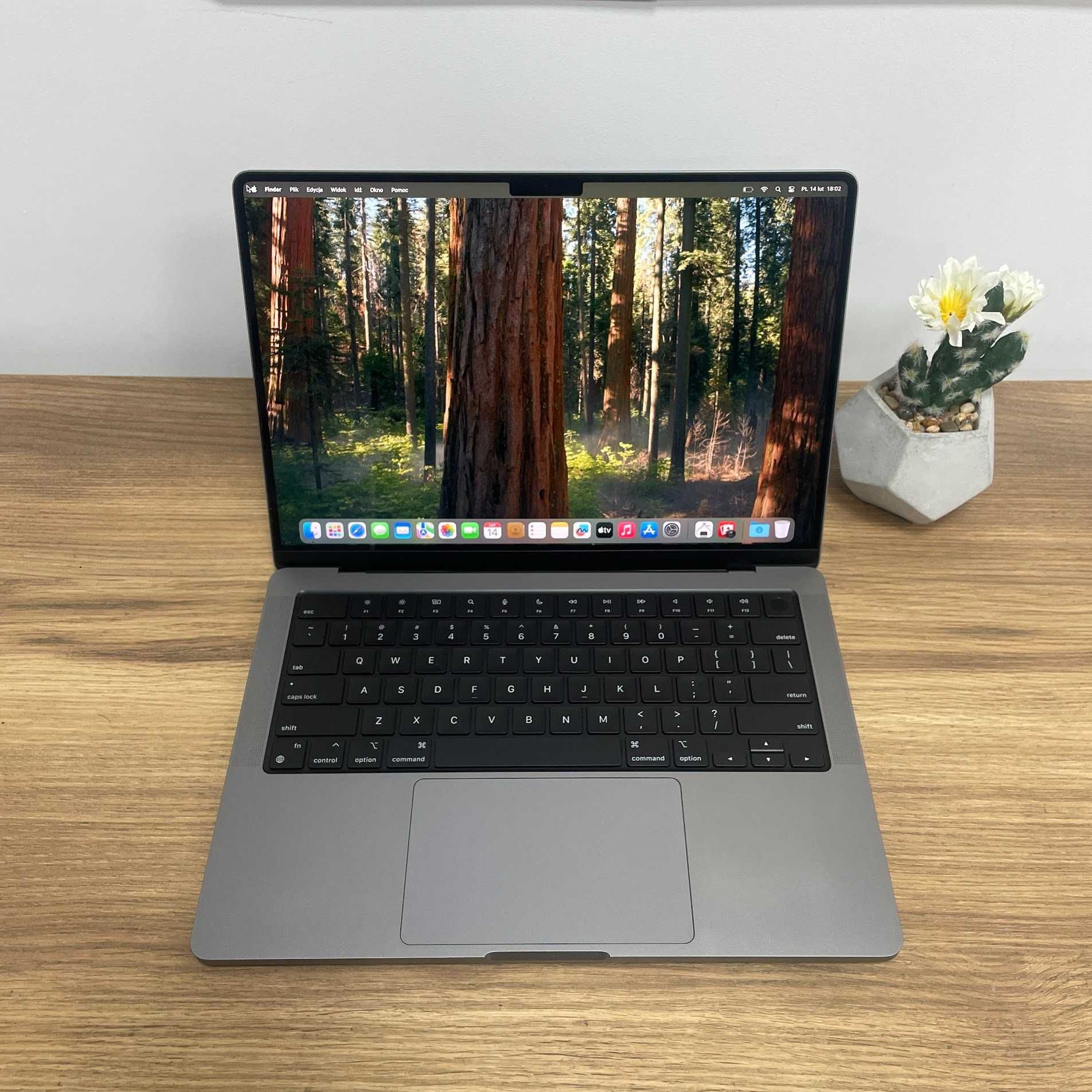 Apple MacBook Pro 14'' M1 Pro A2442 Space Gray 16 GB 512 GB Klasa A-