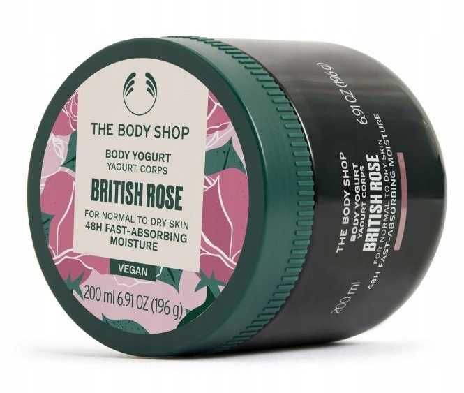Jogurt do ciała The Body Shop British Rose róża balsam 200 ml