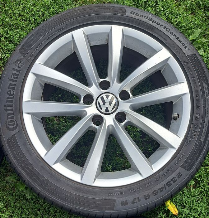 Koła 17 5x112 Vw Passat B6 B7 CC Scirocco Cross Touran Audi A4 B7