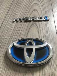 Емблема Toyota Hybrid